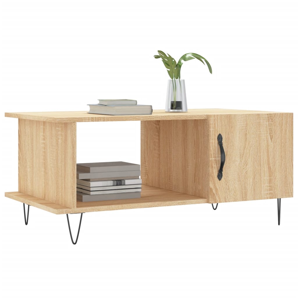 Coffee table, Sonoma oak, 90x50x40cm, engineered wood