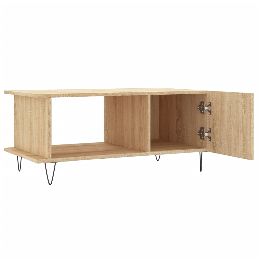 Coffee table, Sonoma oak, 90x50x40cm, engineered wood