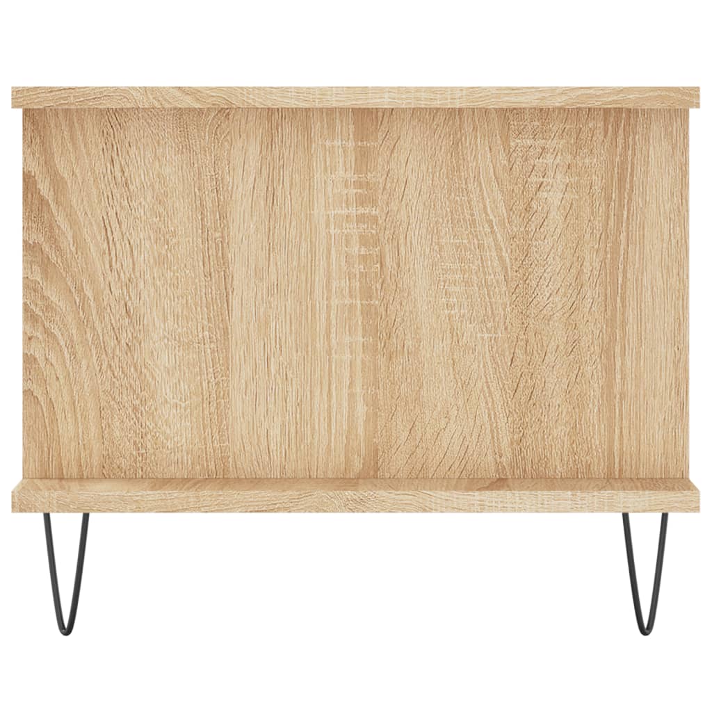 Coffee table, Sonoma oak, 90x50x40cm, engineered wood