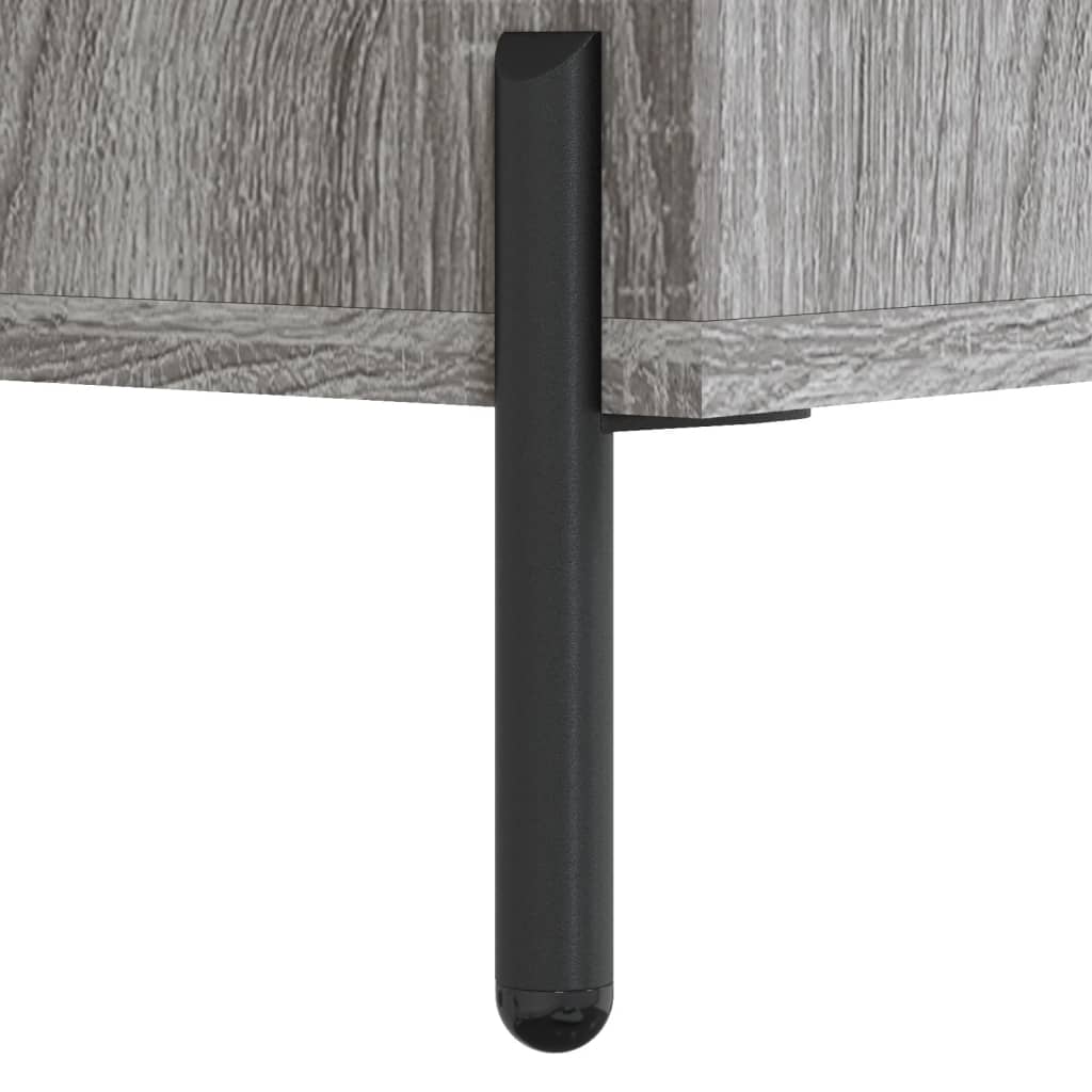 Shoe cabinet, grey oak, 30x35x105cm, engineered wood