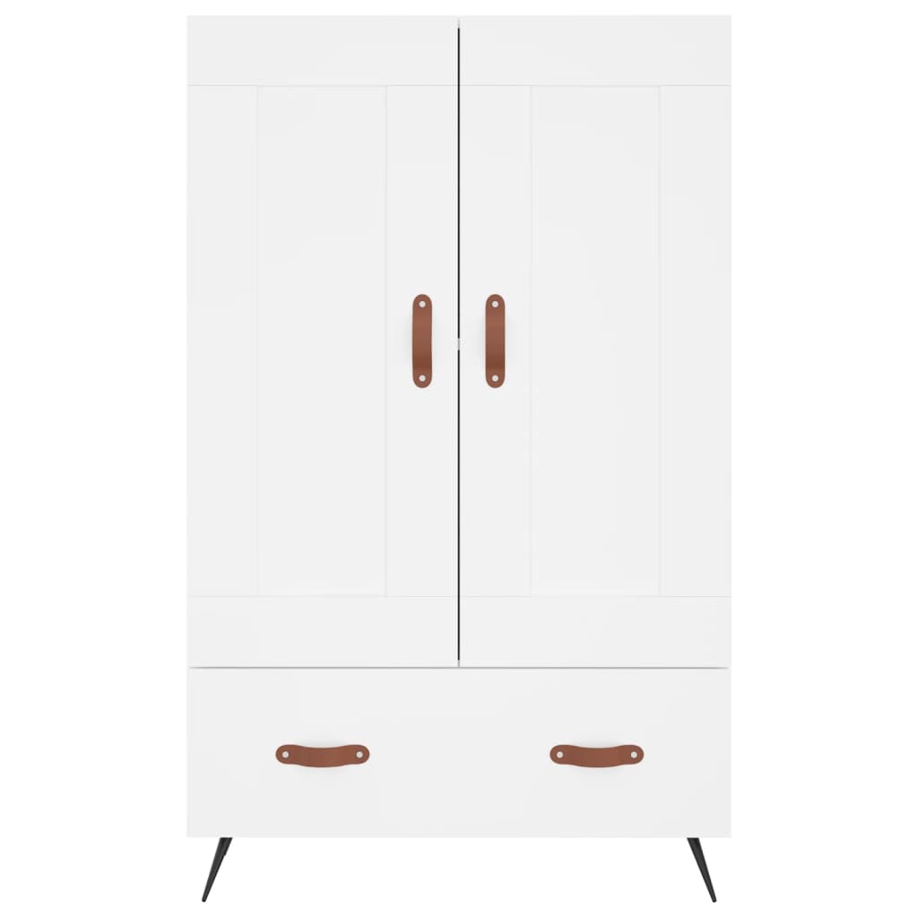 Kumode, balta, 69,5x31x115cm, apstrādāta koksne
