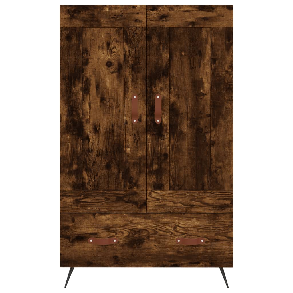 Komoda, dūminio ąžuolo spalvos, 69,5x31x115cm, apdirbta mediena