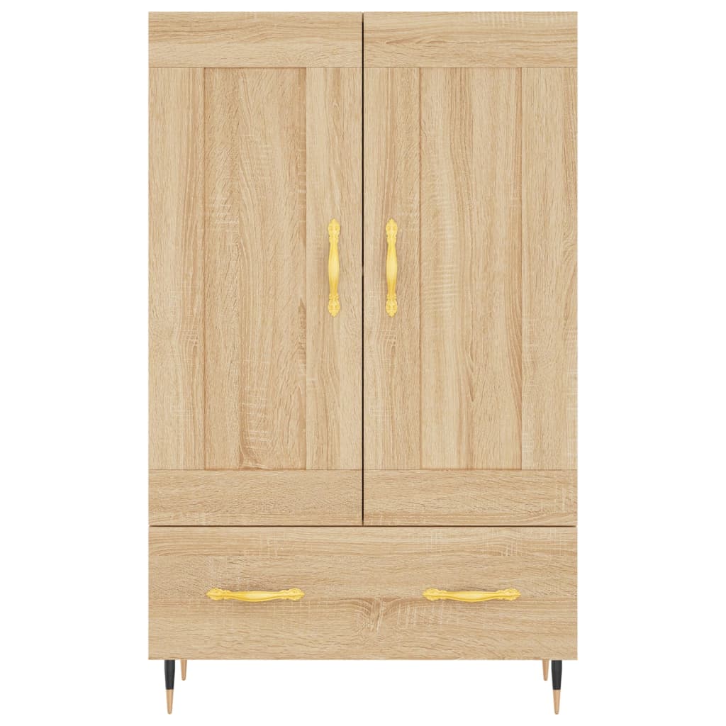Kumode, sonomas ozolkoka krāsā, 69,5x31x115cm, apstrādāta koksne