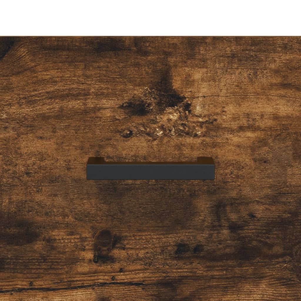 Chest of drawers, smoke oak, 69.5x31x115cm, engineered wood