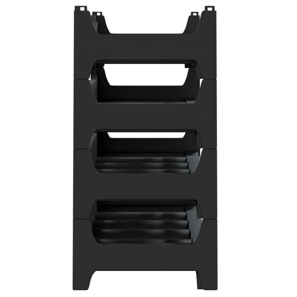 Wine rack for 24 bottles, PP, stackable