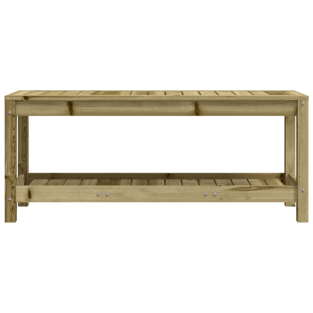 Sodo suoliukas, 108x35x45cm, impregnuota pušies mediena