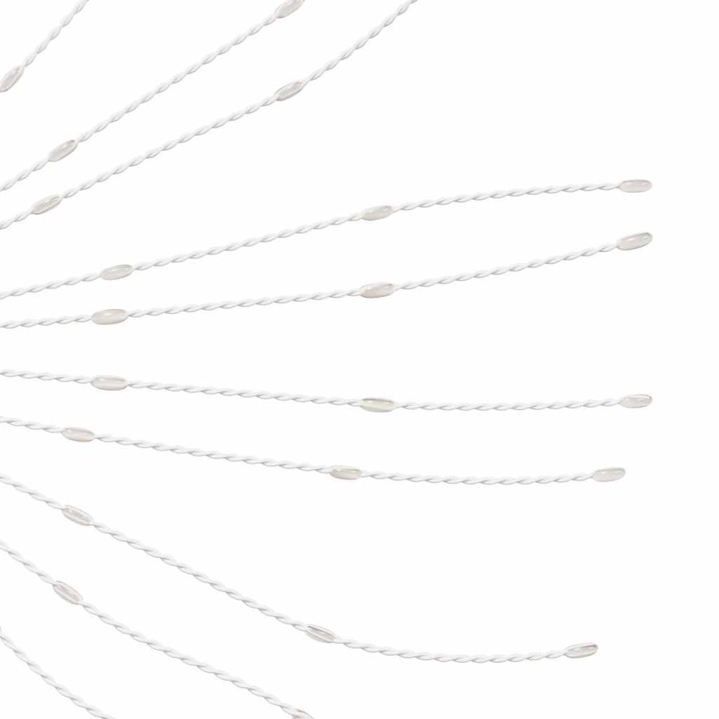 Kalėdinis šviestuvas fejerverkas SNOWTRAIL, 140 šiltų baltų LED, 17cm