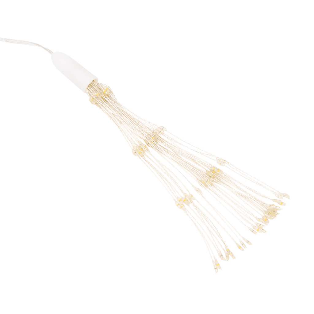 Kalėdiniai šviestuvai fejerverkai WINTERFALL, 4vnt., šilti balti, 140 LED