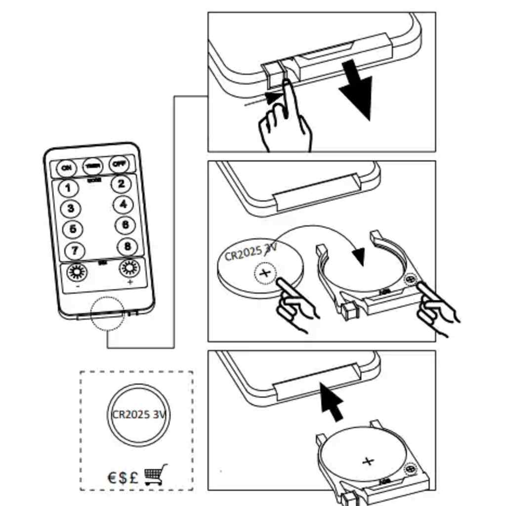 Kalėdiniai šviestuvai fejerverkai WINTERFALL, 4vnt., šilti balti, 140 LED