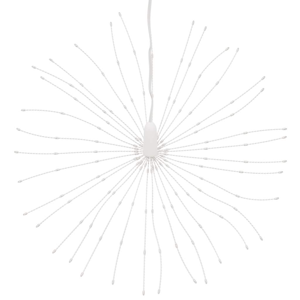 Kalėdiniai šviestuvai fejerverkai WINTERFALL, 4vnt., 140 mėlynų LED, 17cm