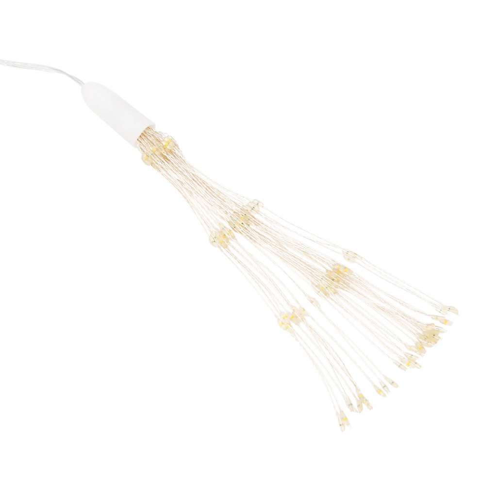 Kalėdiniai šviestuvai fejerverkai WINTERFALL, 4vnt., 140 mėlynų LED, 17cm