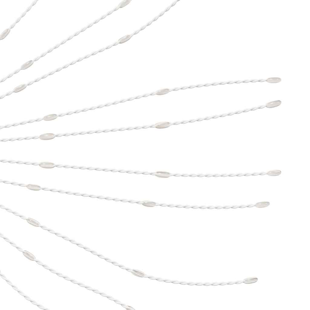 Kalėdiniai šviestuvai fejerverkai WINTERFALL, 4vnt., 140 mėlynų LED, 17cm