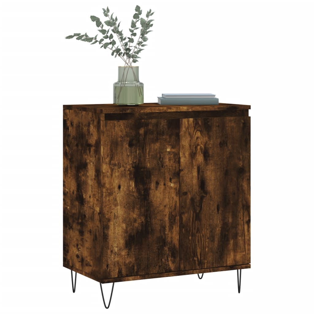 Sideboard, smoky oak, 60x35x70cm, engineered wood