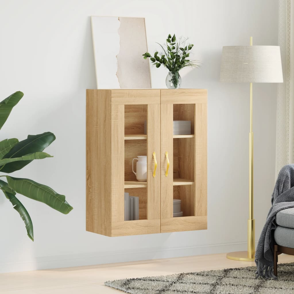 Wall-mounted cabinet, Sonoma oak, 69.5x34x90cm