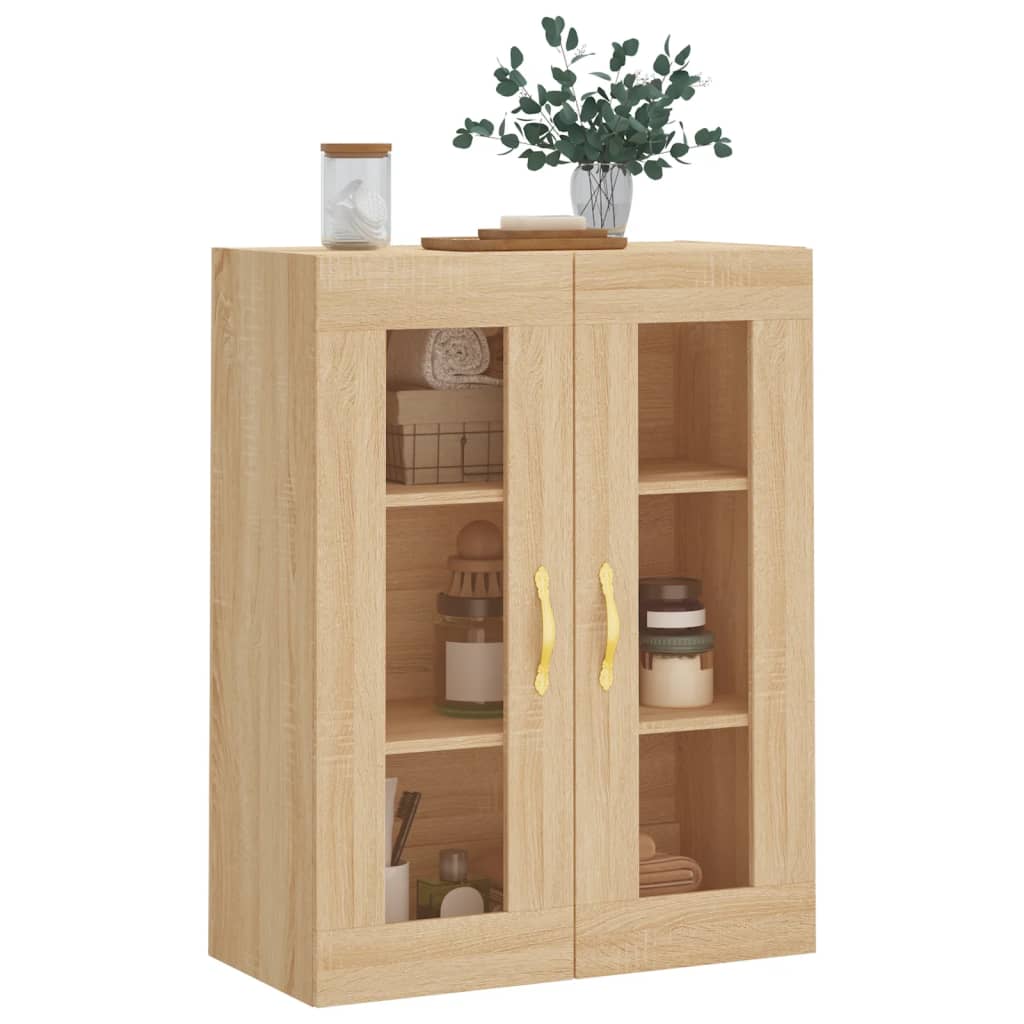 Wall-mounted cabinet, Sonoma oak, 69.5x34x90cm