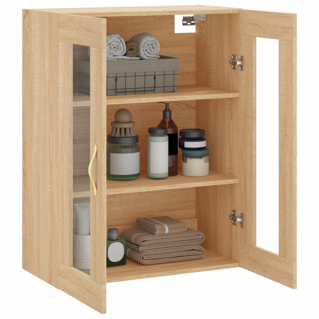 Wall-mounted cabinet, Sonoma oak, 69.5x34x90cm