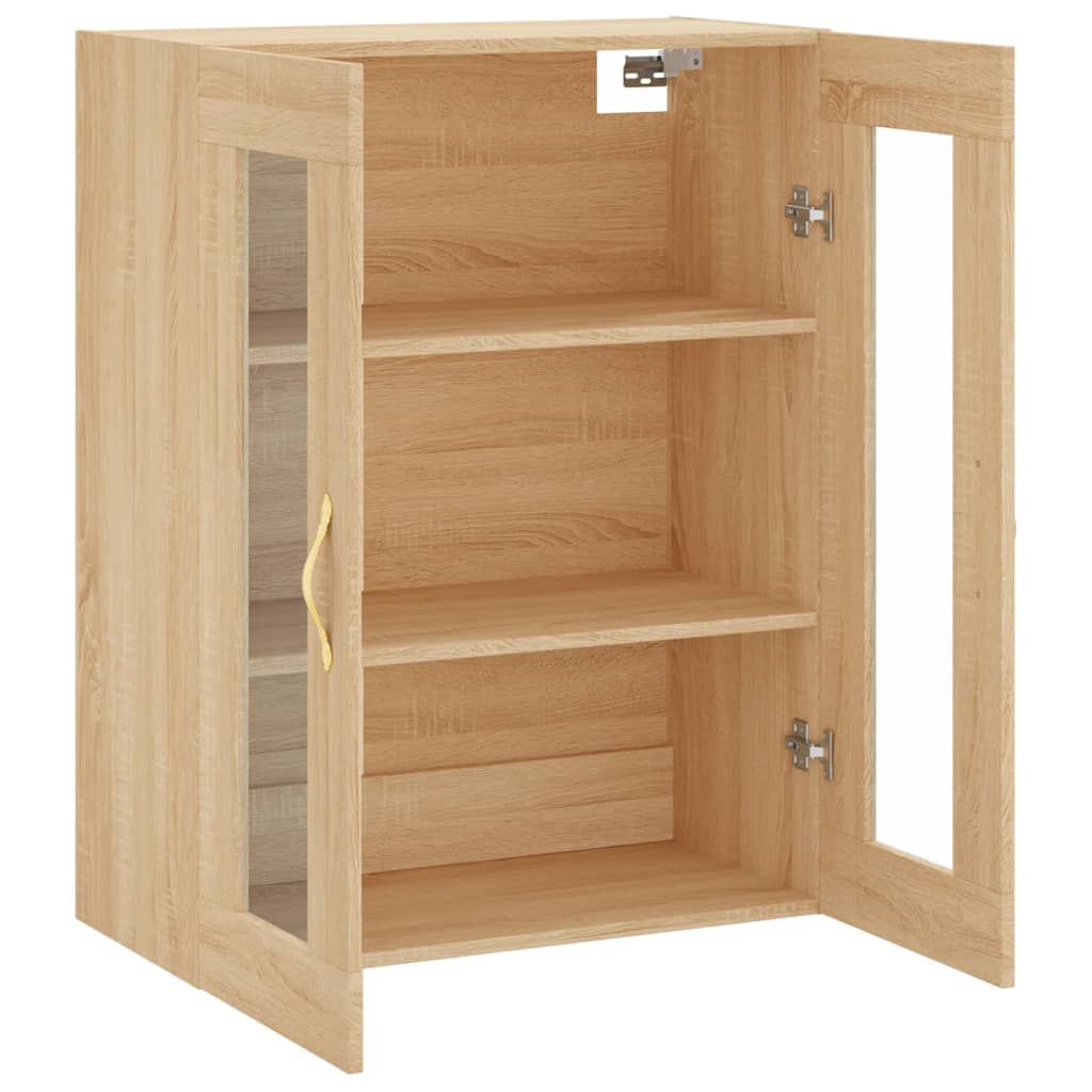 Wall-mounted cabinet, Sonoma oak, 69.5x34x90cm