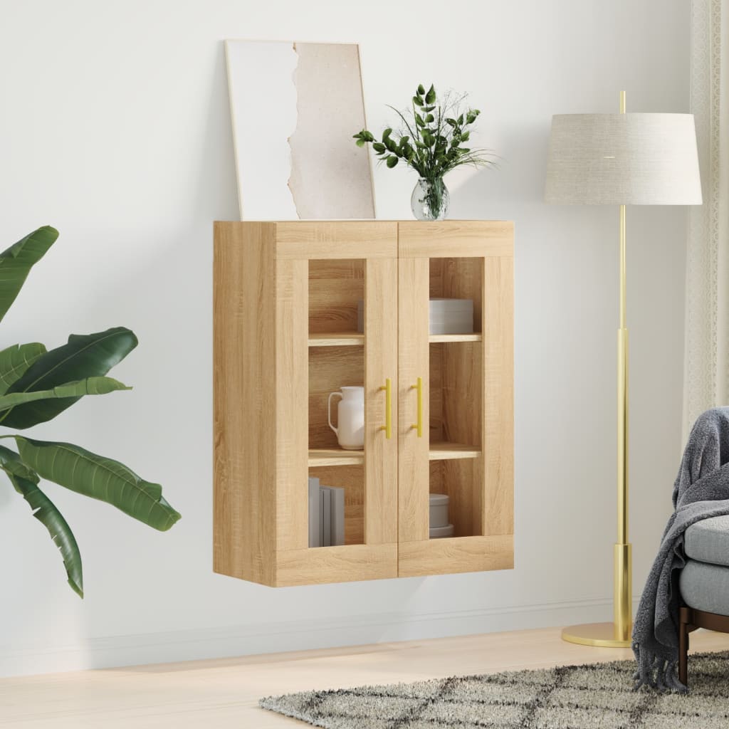 Wall-mounted cabinet, Sonoma oak, 69.5x34x90cm