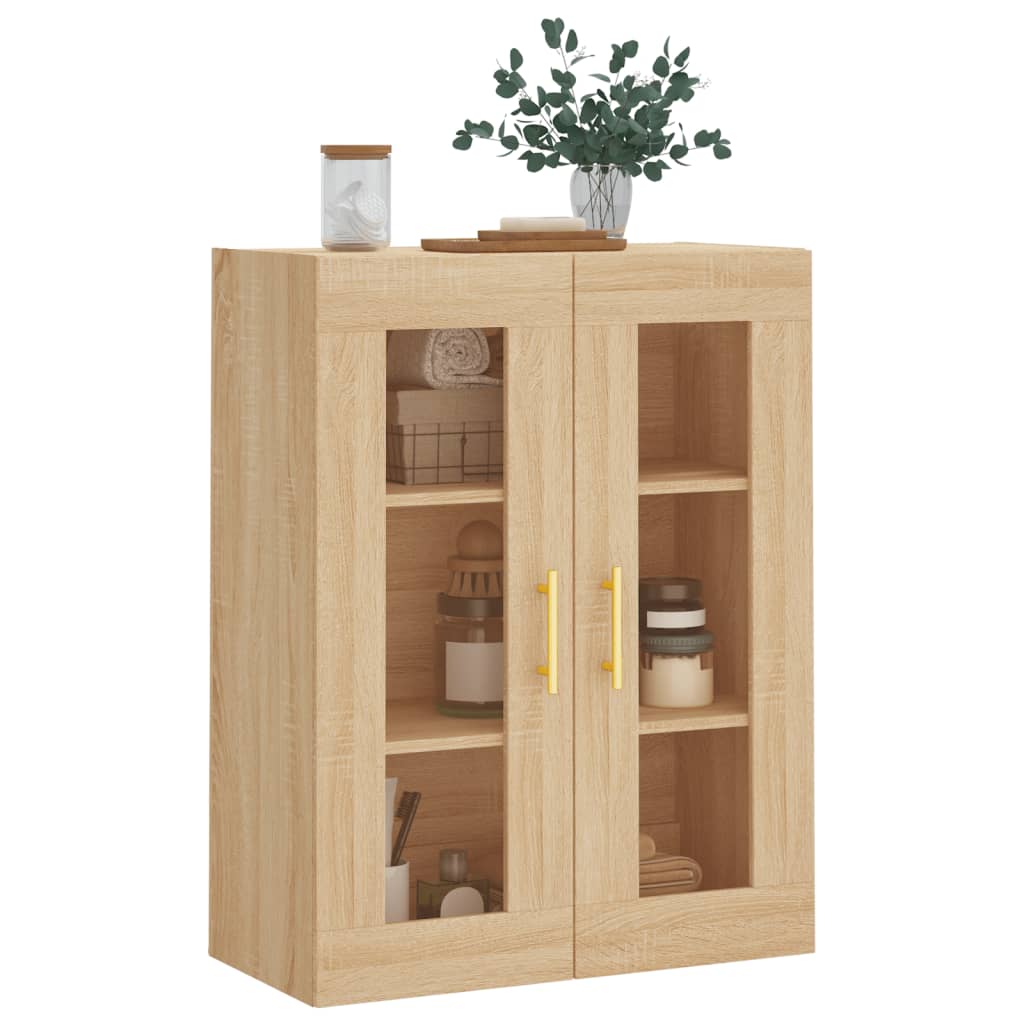 Wall-mounted cabinet, Sonoma oak, 69.5x34x90cm