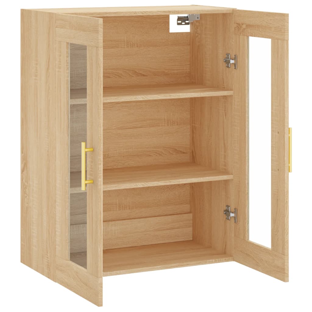 Wall-mounted cabinet, Sonoma oak, 69.5x34x90cm