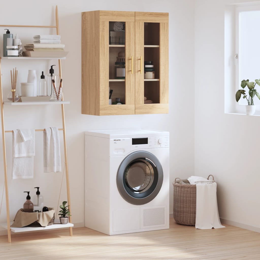 Wall-mounted cabinet, Sonoma oak, 69.5x34x90cm
