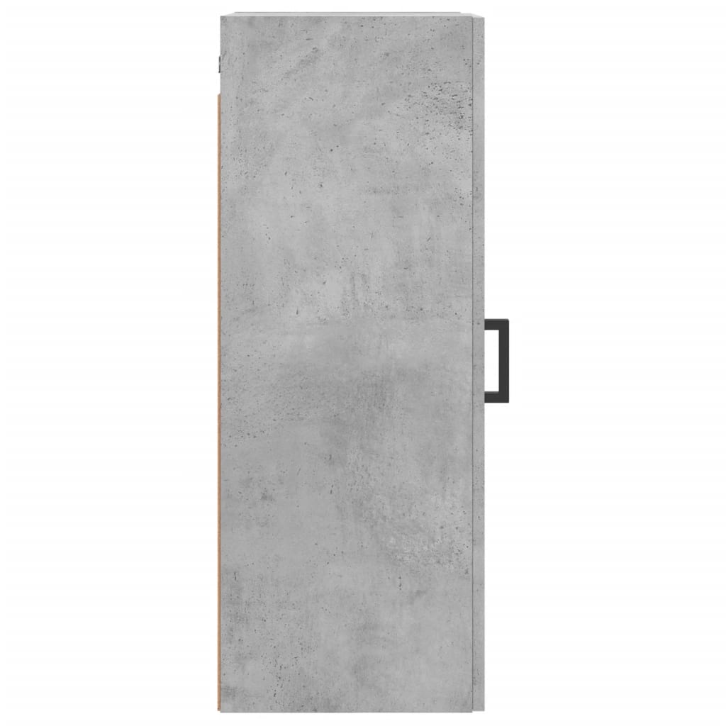 Wall-mounted cabinet, concrete gray, 34.5x34x90cm
