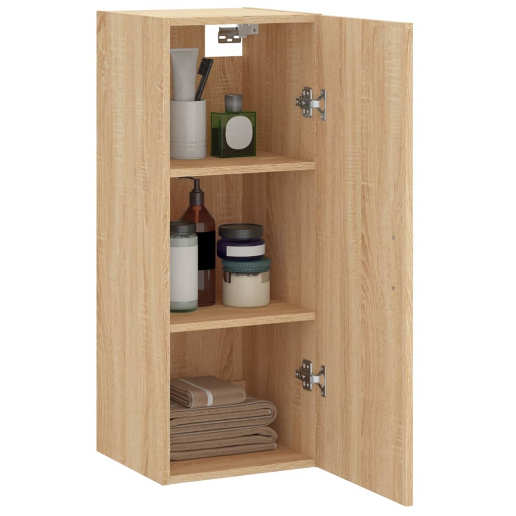 Wall-mounted cabinet, Sonoma oak, 34.5x34x90cm
