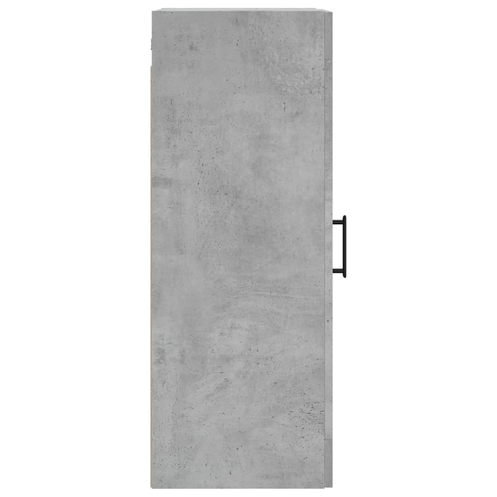 Wall-mounted cabinet, concrete gray, 34.5x34x90cm