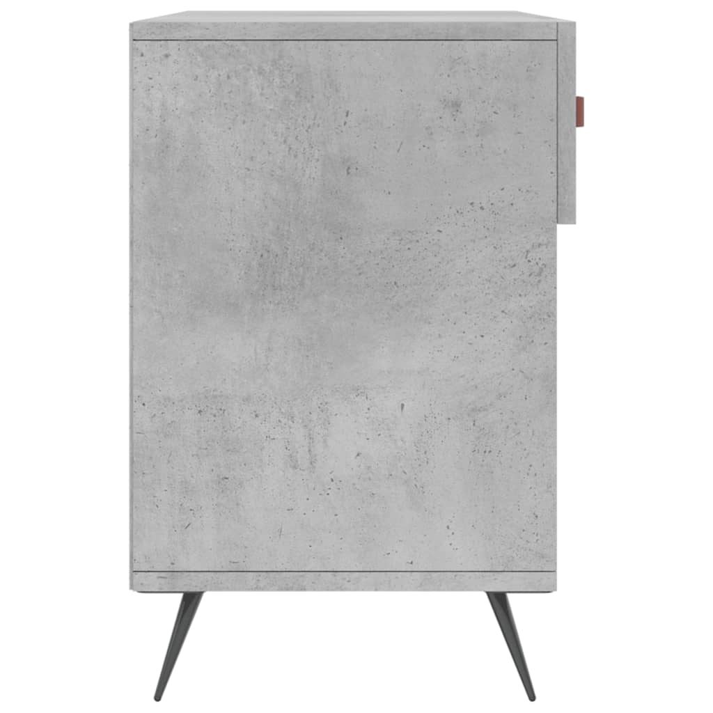 Batų suoliukas, betono pilkas, 102x35x55cm, apdirbta mediena