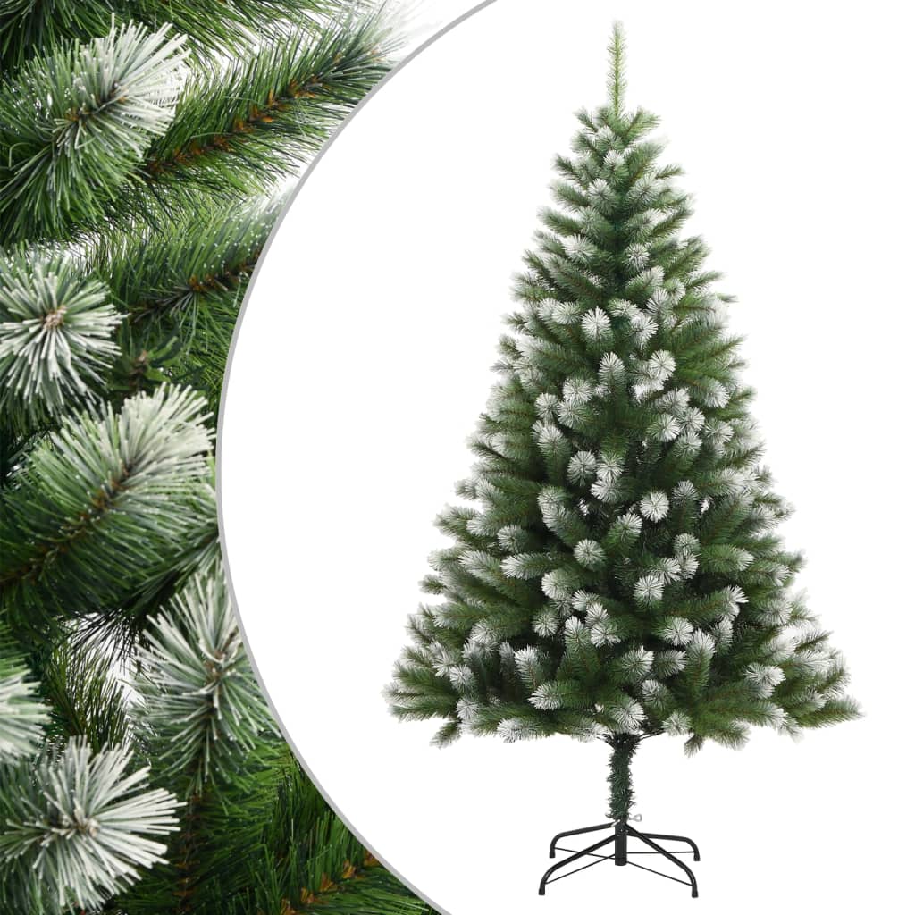 Mākslīgā eglīte ARCTIC PINE, ar eņģu zariem, 150 cm, ar sniega pārklājumu