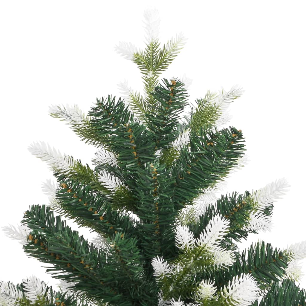 Dirbtinė eglutė SHINE HOLLOW, su šarnyrinėmis šakomis, 150cm., dengta sniegu