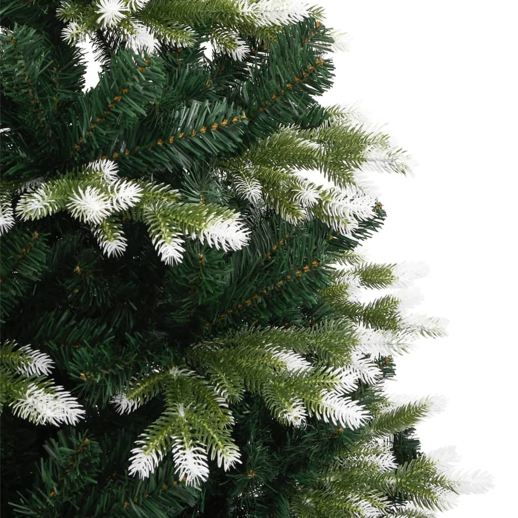 Mākslīgā eglīte SHINE HOLLOW, ar eņģu zariem, 210cm, apsnidzināta