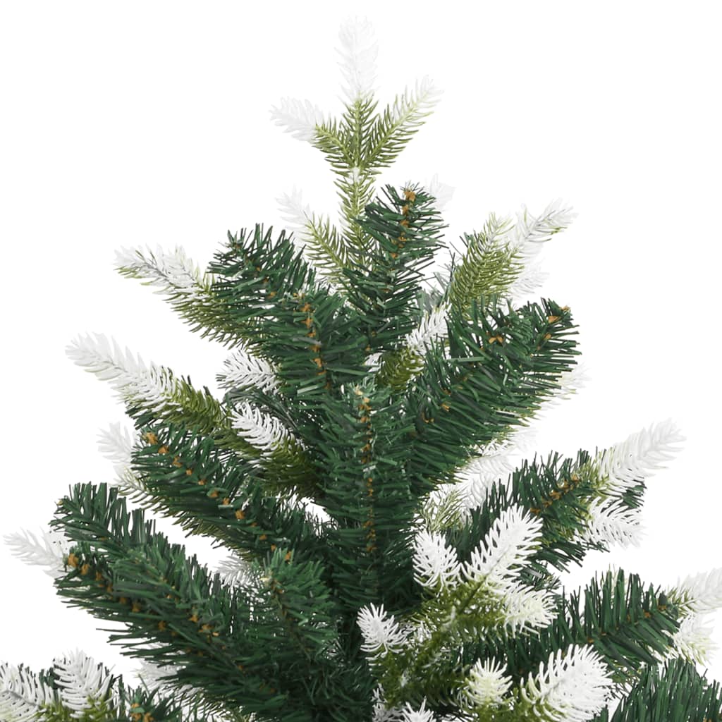 Mākslīgā eglīte SHINE HOLLOW, ar eņģu zariem, 210cm, apsnidzināta