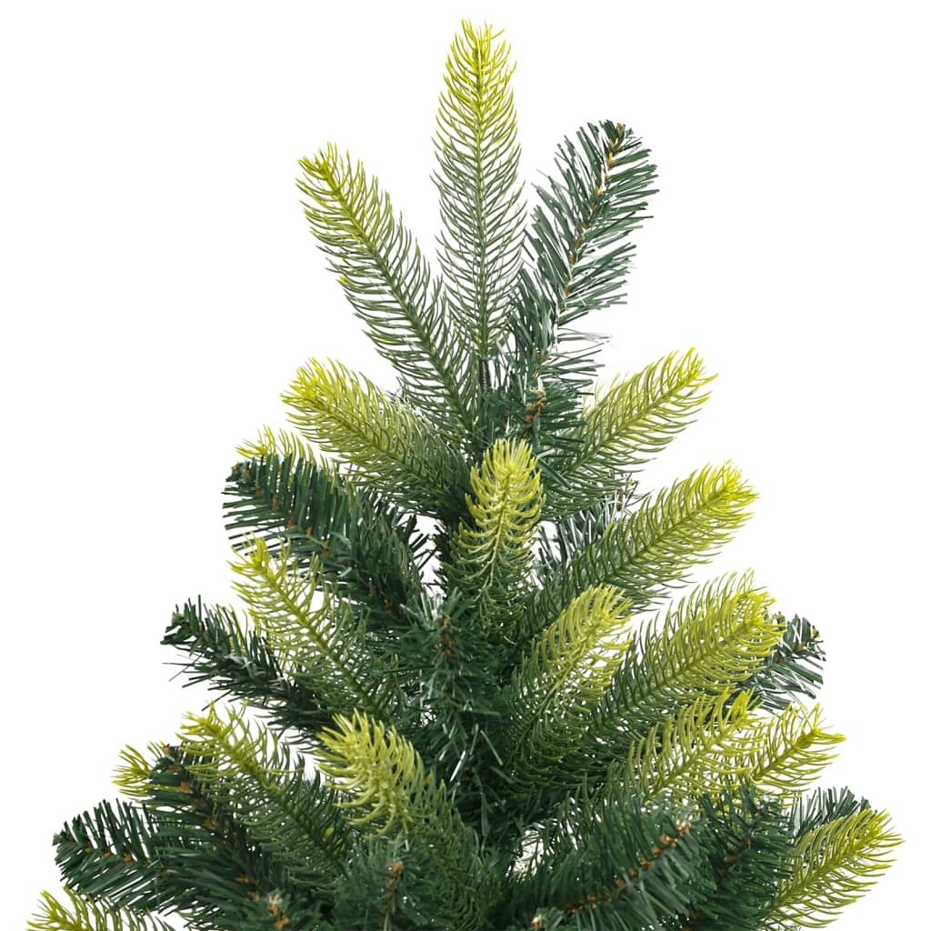 Artificial Christmas tree SHINE HOLLOW, with hinged branches/stand, 150cm.