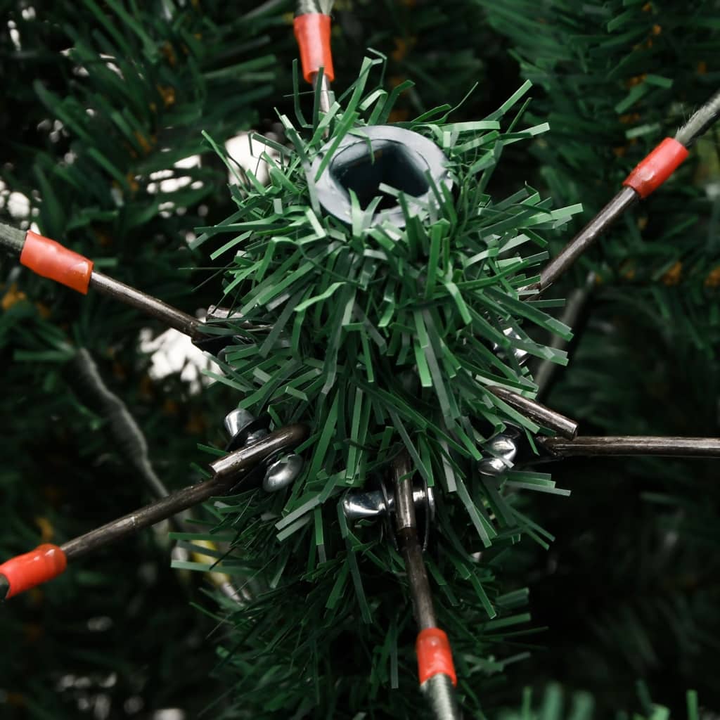Artificial Christmas tree SHINE HOLLOW, with hinged branches/stand, 150cm.