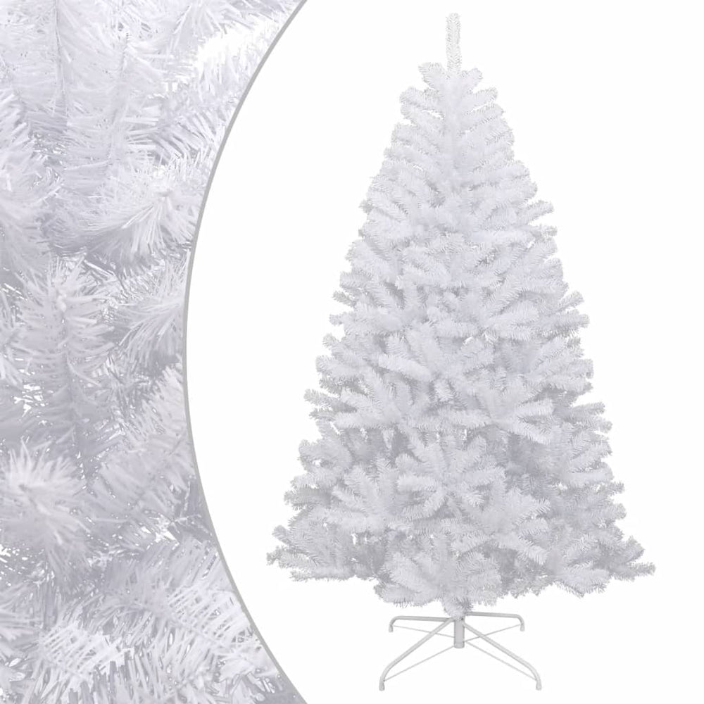 Artificial Christmas tree with hinged branches, 120cm, snow-flocked