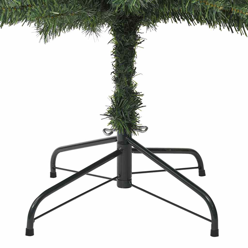 Šaura Ziemassvētku eglīte ar statīvu, 270 cm, PVC