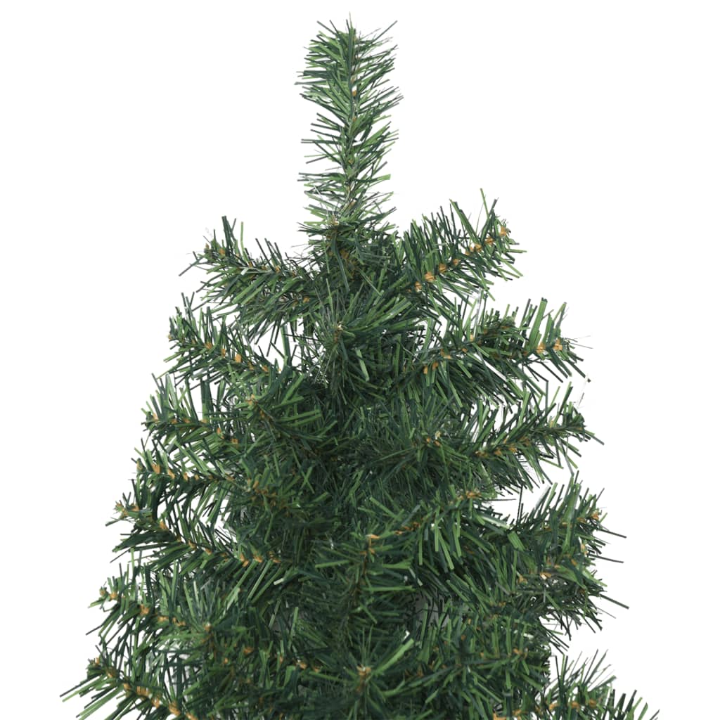 Šaura Ziemassvētku eglīte ar statīvu, 300cm, PVC