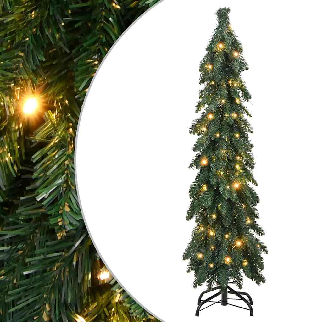 Dirbtinė apšviesta Kalėdų eglutė MEADOW EVERGREEN, su 60 LED lempučių, 120cm.