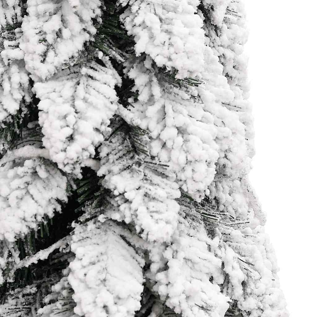 Dirbtinė apšviesta Kalėdų eglutė SNOW AK, su 60 LED ir sniegu, 120cm.