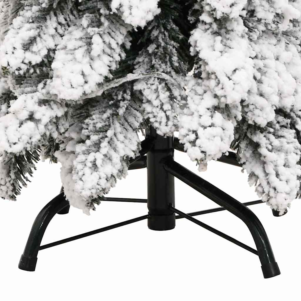 Dirbtinė apšviesta Kalėdų eglutė SNOW AK, su 60 LED ir sniegu, 120cm.