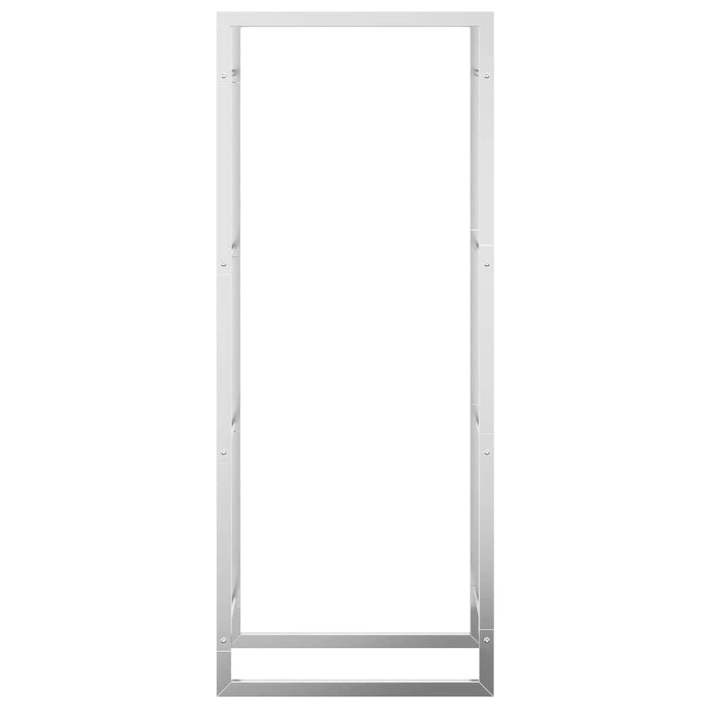 Log rack, 50x28x132 cm, stainless steel