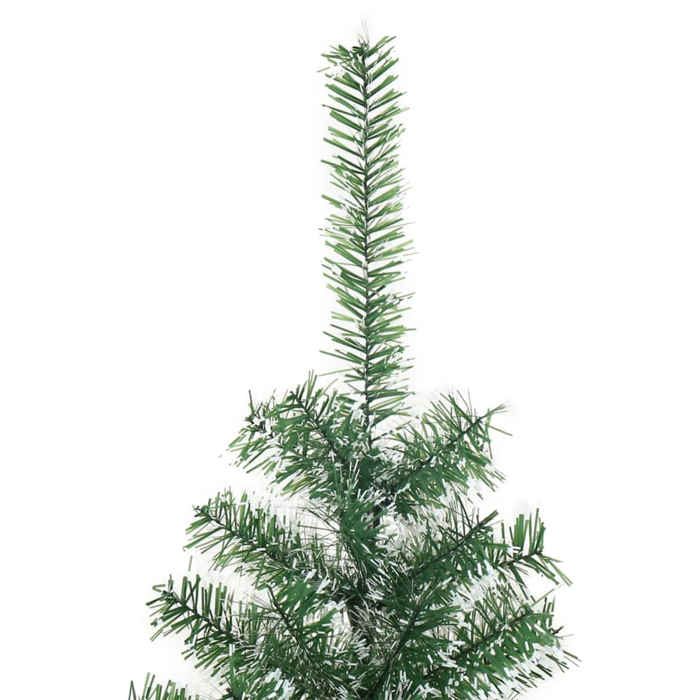 Artificial Christmas tree with snow, green, 150cm