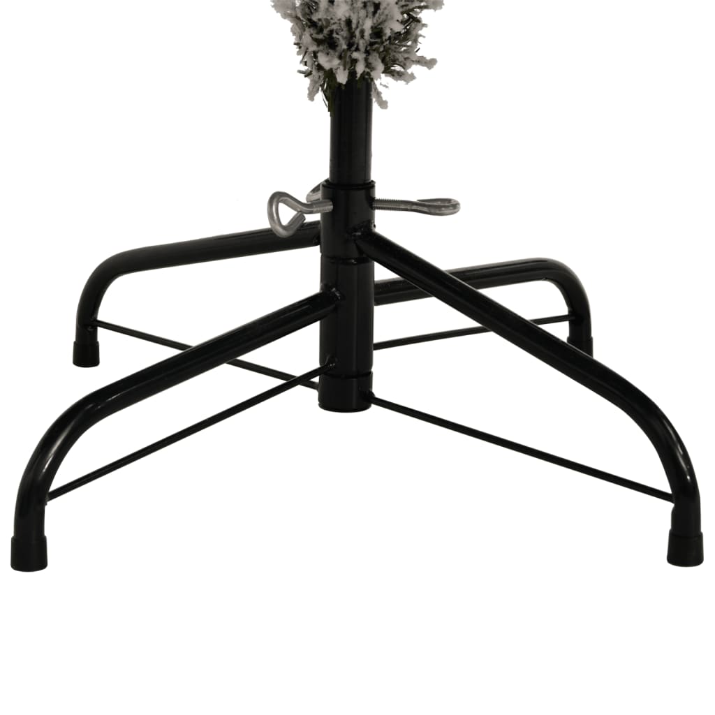 Dirbtinė eglutė STAR MOON, su šarnyrinėmis šakomis, 210cm., dengta sniegu