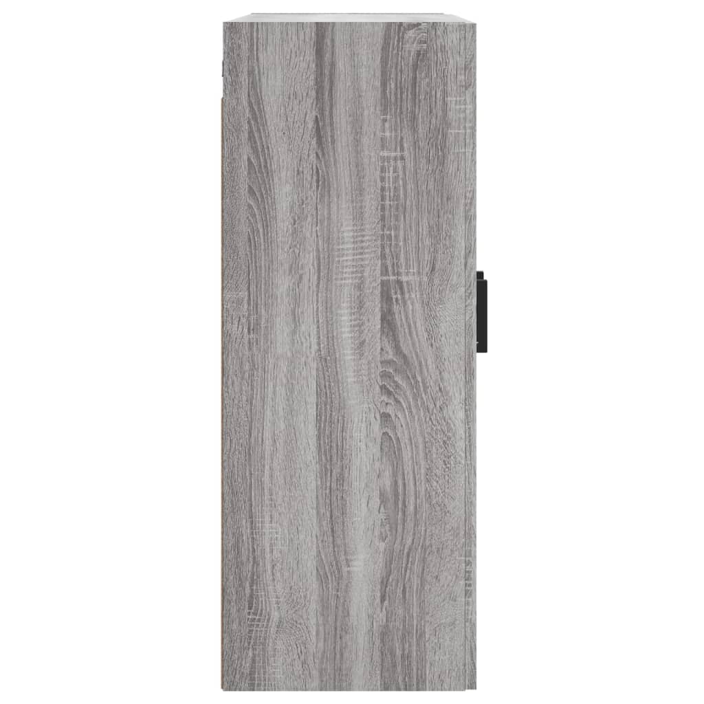 Wall cabinets, 2 pcs., grey, wood