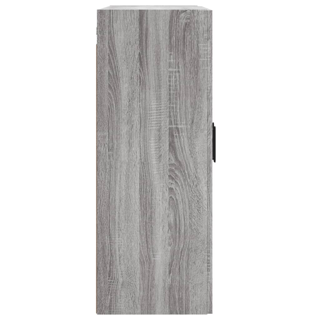 Wall cabinets, 2 pcs., grey, wood