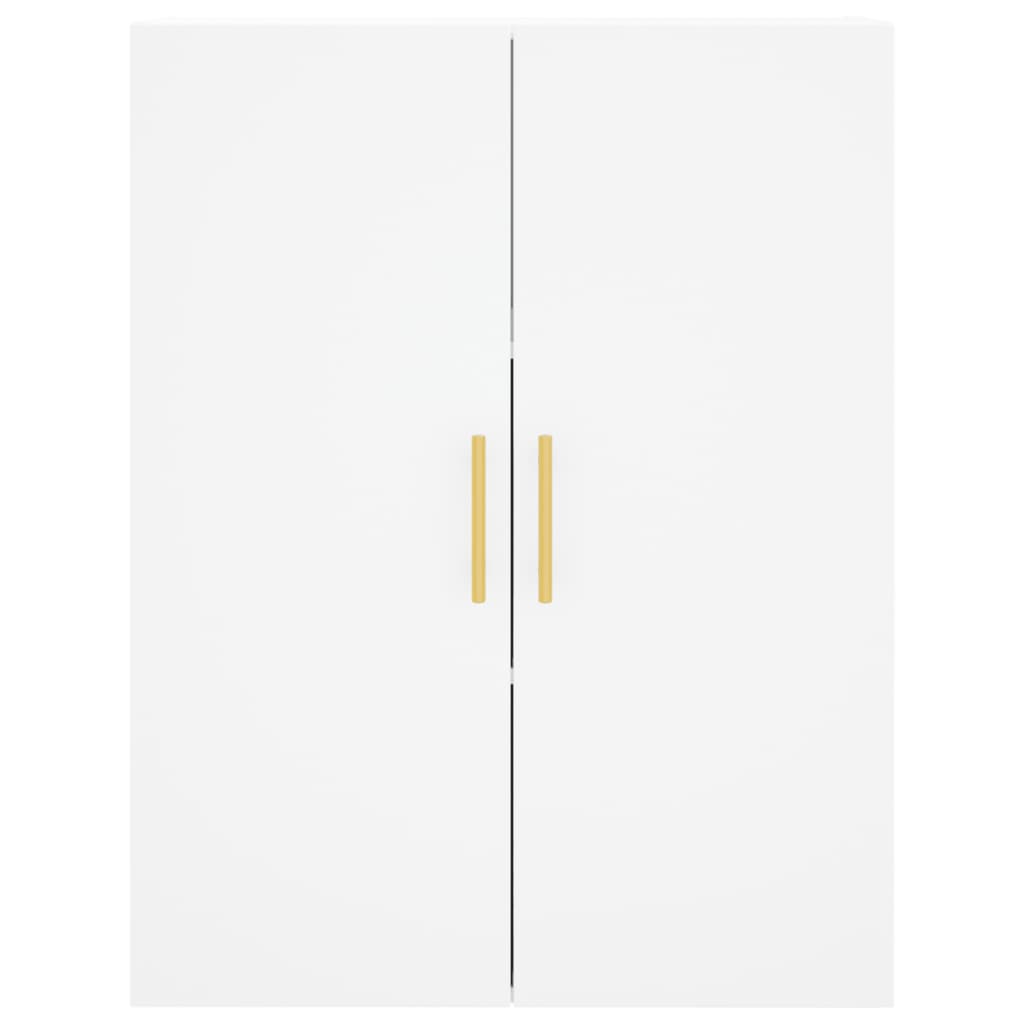 Kumode, balta, 69,5x34x180cm, apstrādāta koksne