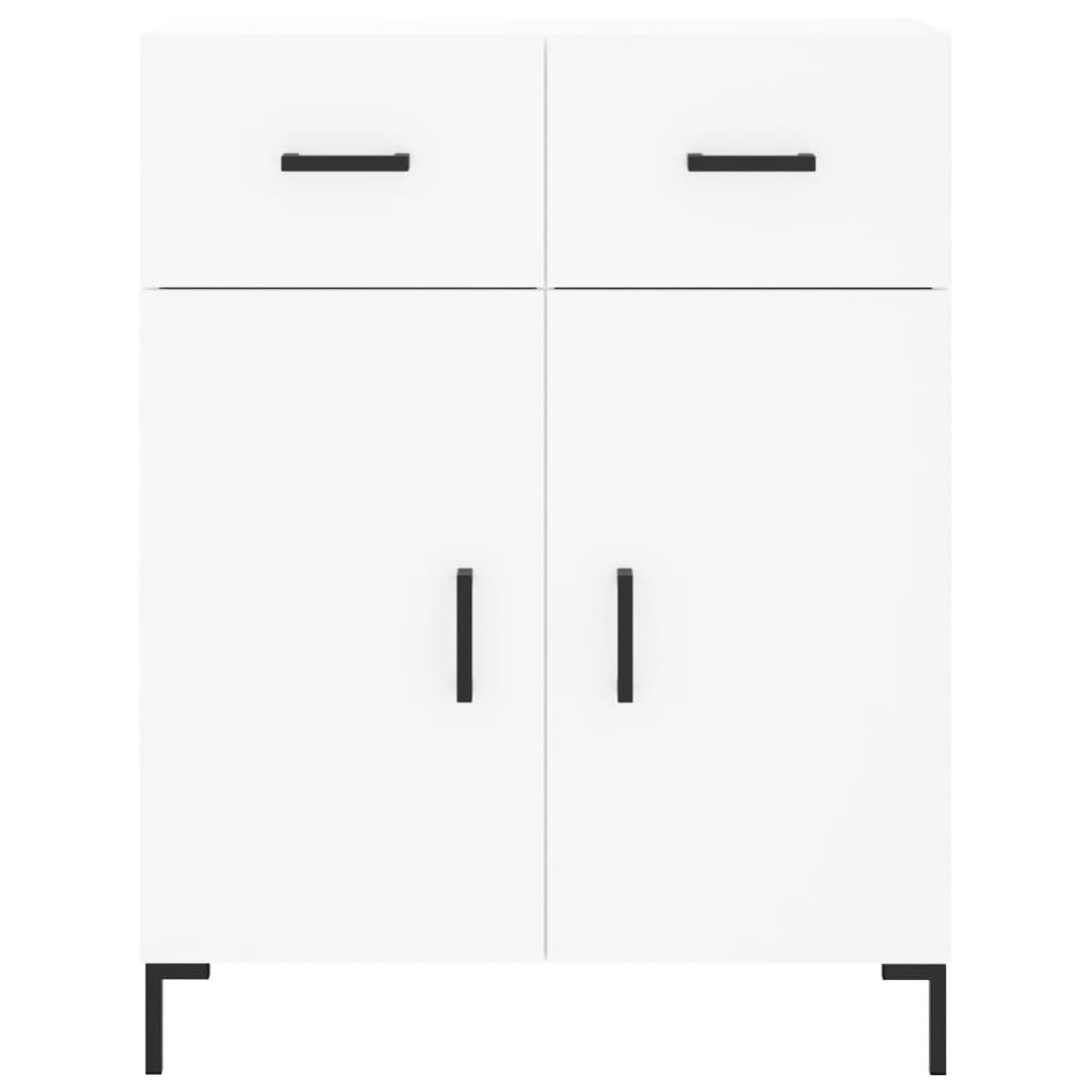 Kumode, balta, 69,5x34x180cm, apstrādāta koksne