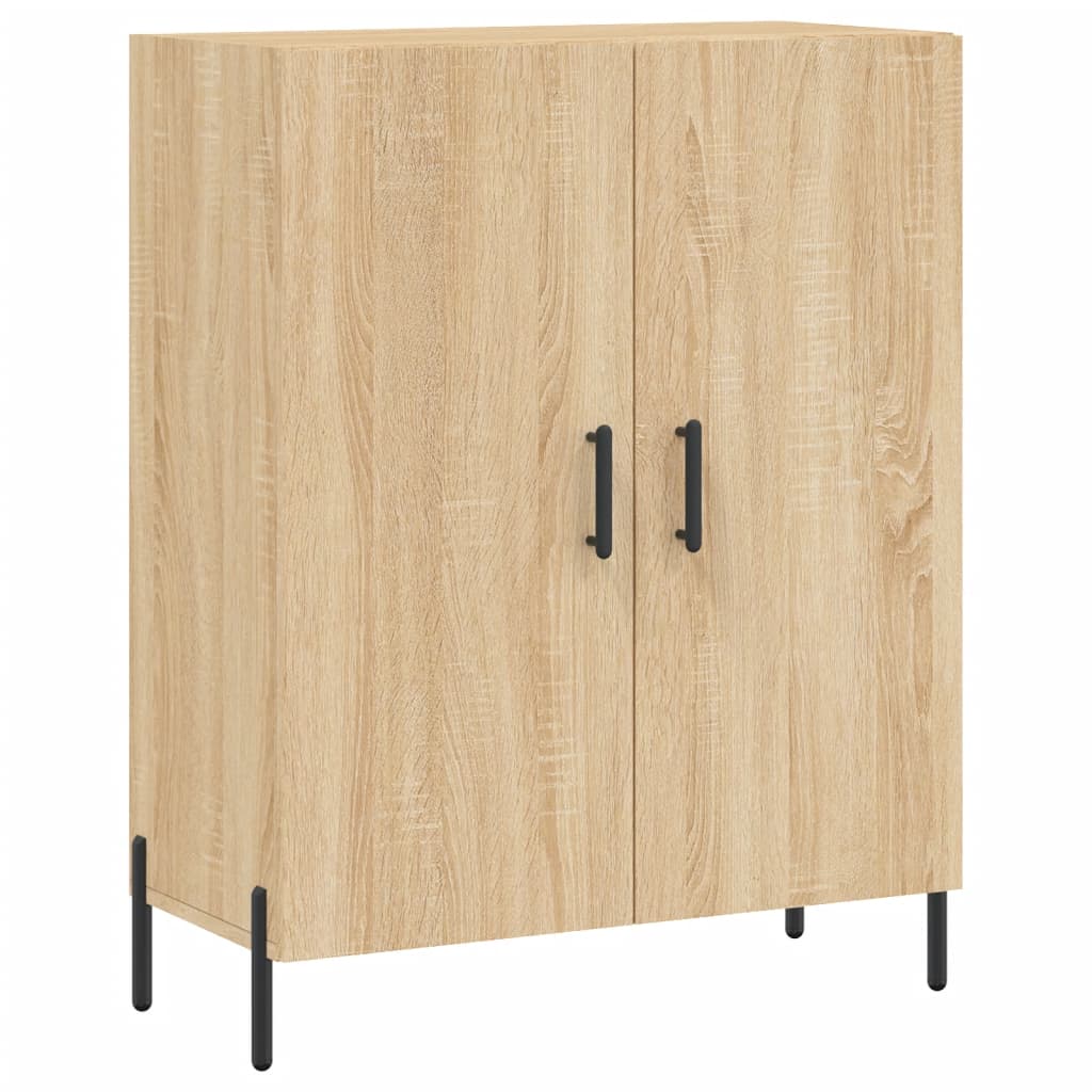 Kumode, sonomas ozolkoka krāsā, 69,5x34x180cm, apstrādāta koksne