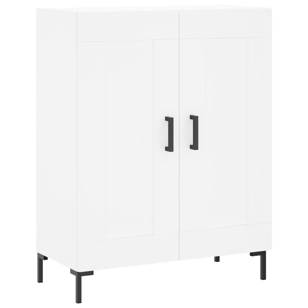 Komoda, baltos spalvos, 69,5x34x180cm, apdirbta mediena